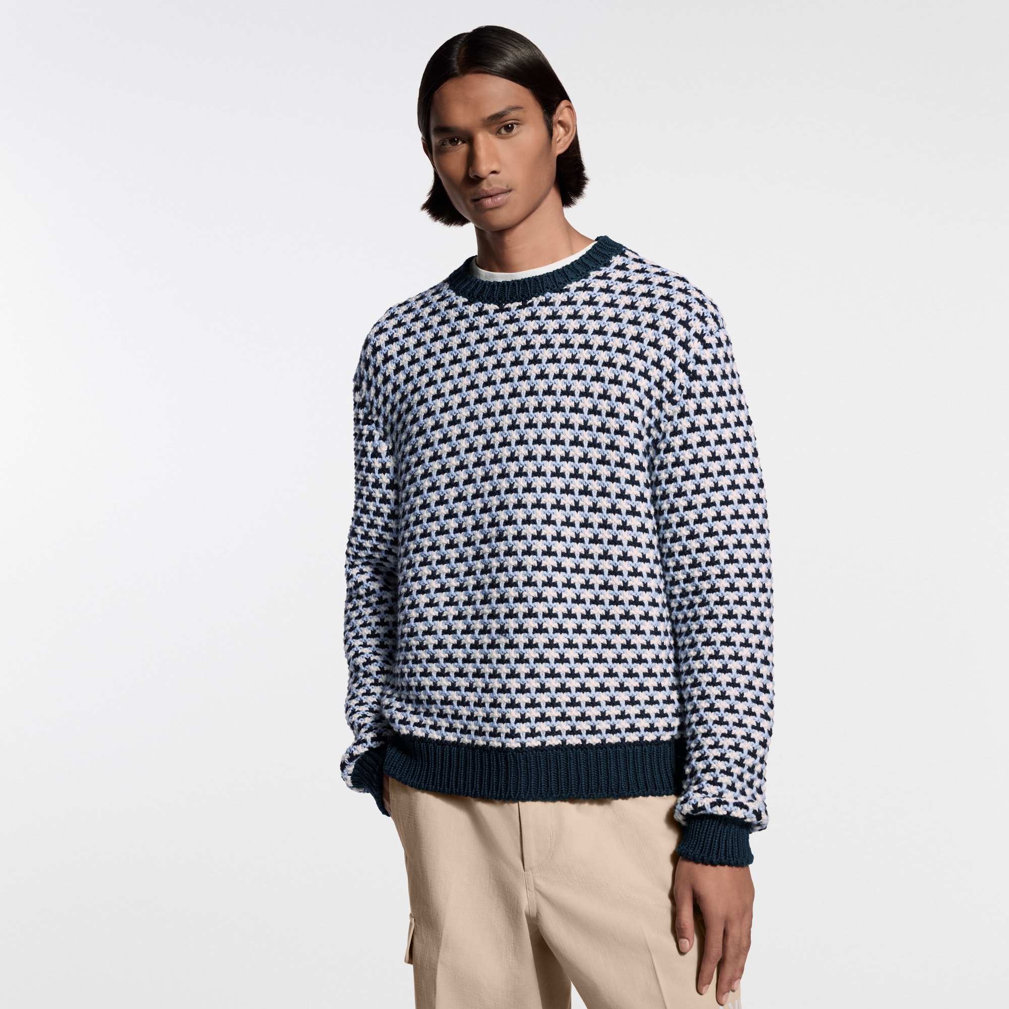 【Louis Vuitton】ウールブレンドプルオーバー Wool Long-Sleeved Pullover - New - For Men | LOUIS VUITTON ®